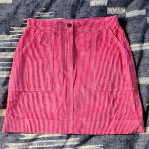 GAP Hot Pink Corduroy Mini Skirt - size 2
